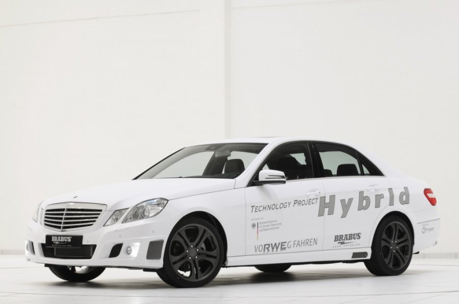 Brabus создал Mercedes-Benz E-Class с электромоторами в колесах